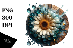 Abstract y Gerbera PNG Product Image 1