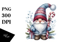 Detailed Winter Gnome, PNG Product Image 1