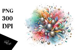 Colorful Watercolor Particles Product Image 3