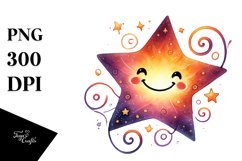 Whimsical Star PNG Product Image 1