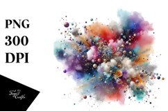 Colorful Watercolor Particles Product Image 3