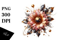 Glossy Sunflower Shiny Marble Product Image 1