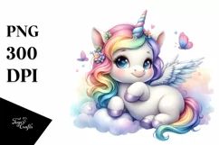 Cute Unicorn Skulpting | Sublimation | Clipart Product Image 3