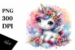 Cute Unicorn Skulpting | Sublimation | Clipart Product Image 1