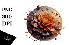 Abstract Material Marigold PNG Product Image 1