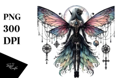Creative Gothic Fairy PNG Product Image 1