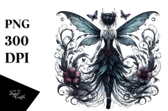 Creative Gothic Fairy PNG Product Image 1