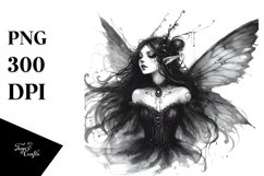 Gothic Fairy Clipart Product Image 1