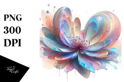 Shiny Anemone Heart PNG Product Image 1