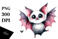 Funny Simple Bat, Transparent PNG Product Image 1