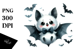 Funny Simple Bat, High-Res PNG Product Image 1