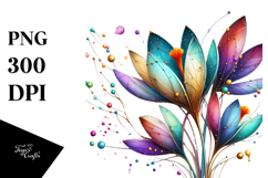 Colorful Crocus, PNG Product Image 1
