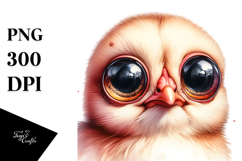 Bird with Sunglasses PNG Product Image 1
