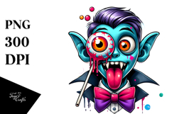 Silly Vampire, Transparent PNG Product Image 1