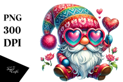 Detailed Gnome with Heart Sunglasses Product Image 1