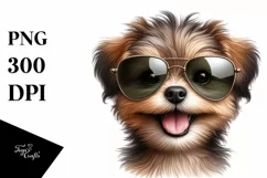 Detailed Puppy Portrait | Sublimation | Clipart Product Image 3