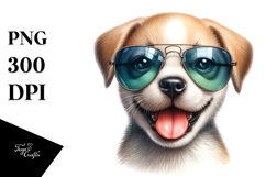Detailed Puppy Portrait | Sublimation | Clipart Product Image 1