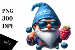 Colorful Gnome Digital Painting | Clipart Product Image 3