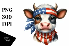 Goofy Smile Bandana Sublimation Clipart Product Image 1