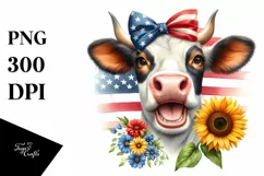 Proud Large Goofy Smile Bow Sunflower Clipart Product Image 1