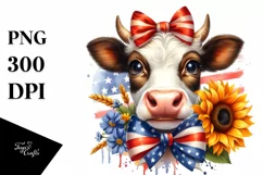 Proud Large Goofy Smile Bow Sunflower Clipart Product Image 3