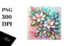 Colorful Jasmine Stained | Clipart Product Image 1
