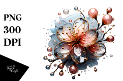Abstract Cherry Blossom PNG Product Image 1