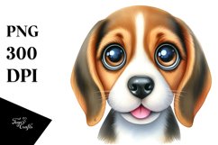 Colorful Beagle Caricature-Like Product Image 3