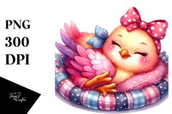 Resting Sailor Chicken PNG Product Image 1