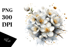 Abstract Jasmine PNG Product Image 1