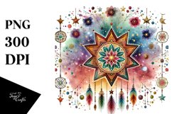 Simple Boho Star PNG Product Image 1