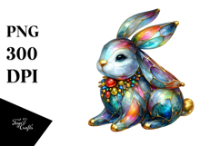 Colorful Bunny Made of PNG Product Image 1