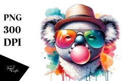 Quirky High Detail Koala Portrait Product Image 1