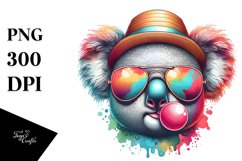 Quirky High Detail Koala Portrait Product Image 1