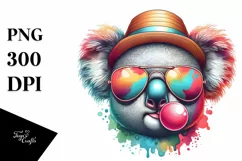 Quirky High Detail Koala Portrait Product Image 1