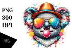 Quirky High Detail Koala Portrait Product Image 1