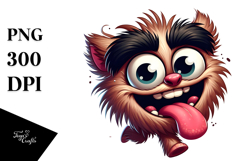Tongue-Out Cartoon PNG Product Image 1