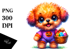 Baby Bichpoo, Halloween PNG Product Image 1