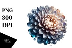 Glossy Chrysanthemum | Sublimation | Clipart Product Image 1