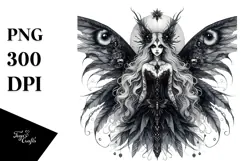 Gothic Fairy, High-Res PNG Product Image 1
