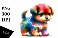 Simple Baby Dog Sublimation Clipart Product Image 1