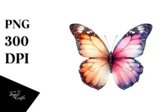 Butterfly Made of Splashes PNG Product Image 1