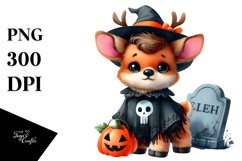 Simple Baby Elk Sublimation Clipart Product Image 1