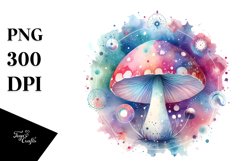 Colorful Magical Celestial Astral Mushroom | Sublimation | Product Image 3