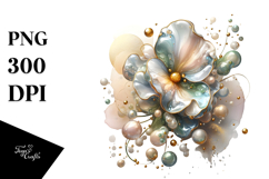 Abstract Material Sweet Pea PNG Product Image 1