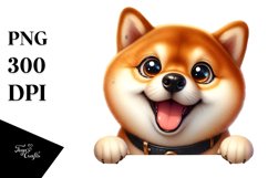 Funny Shiba Inu with Big Popping Eyes | Sublimation | Product Image 3