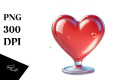 Cartoon Heart with , PNG Product Image 1