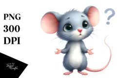 Funny Baby Standing with Big Eyes | Sublimation | Clipart Product Image 1