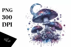 Detailed Glossy Mushroom, High Resolution PNG Product Image 3