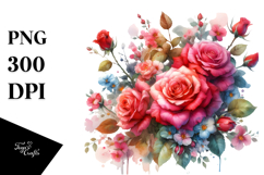 Red Roses, Transparent PNG Product Image 1